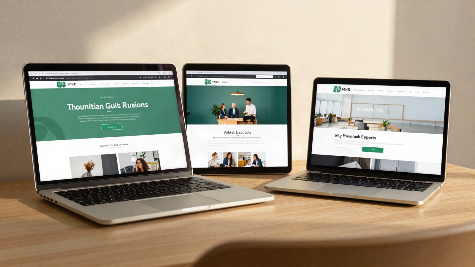 Portfolio van MKB-websites gebouwd door Triple Nine Digital